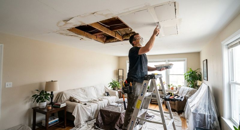 Basement Drywall Repair in Wilmington, NC