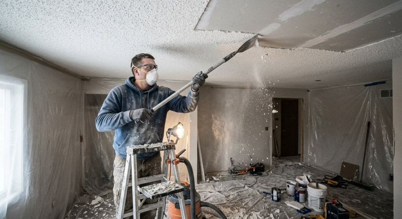 Ceiling Scraping in Gilbert, AZ