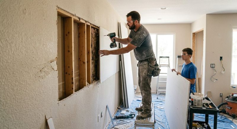 Drywall Replacement in Kansas City, MO