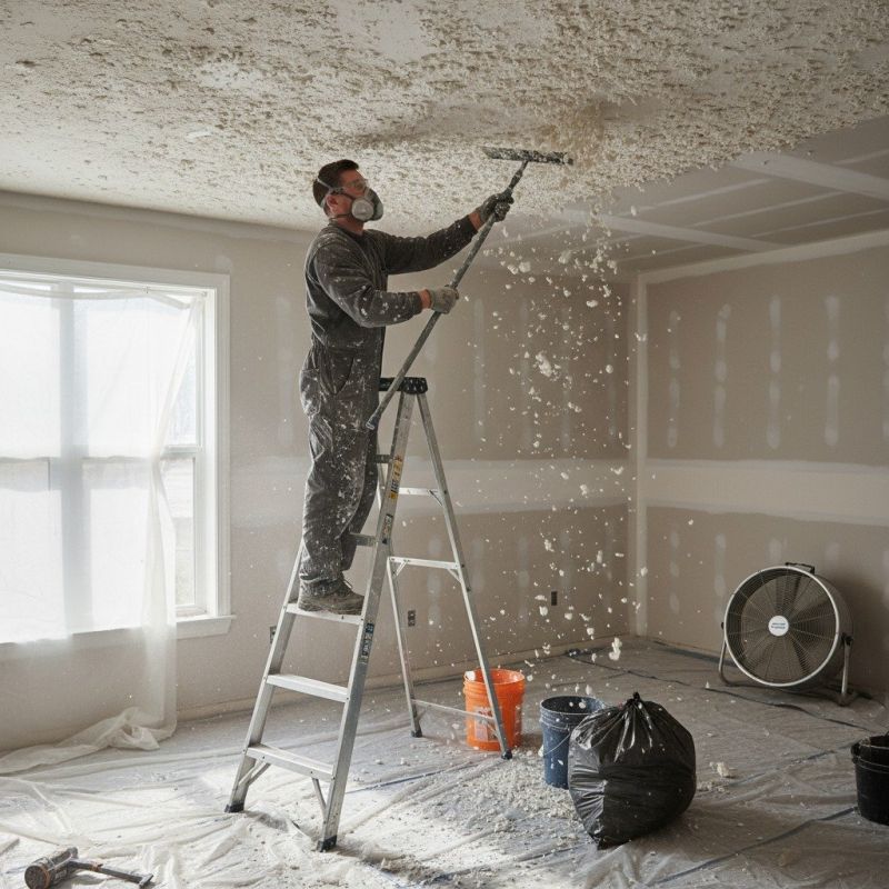 Stipple Ceiling Removal in Overland Park, KS