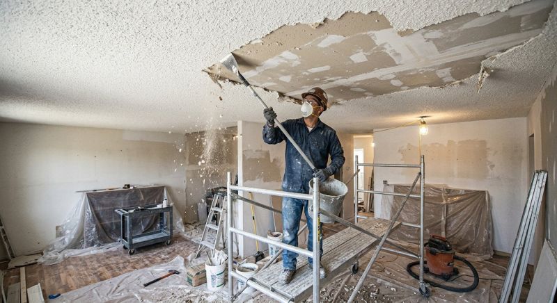 Textured Ceiling Removal in Killeen, TX