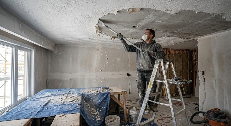 Textured Ceiling Removal in Alpharetta, GA