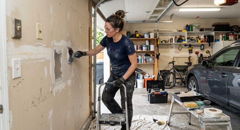 Basement Drywall Repair in Alpharetta, GA
