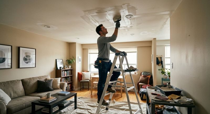 Ceiling Crack Repair in Alpharetta, GA