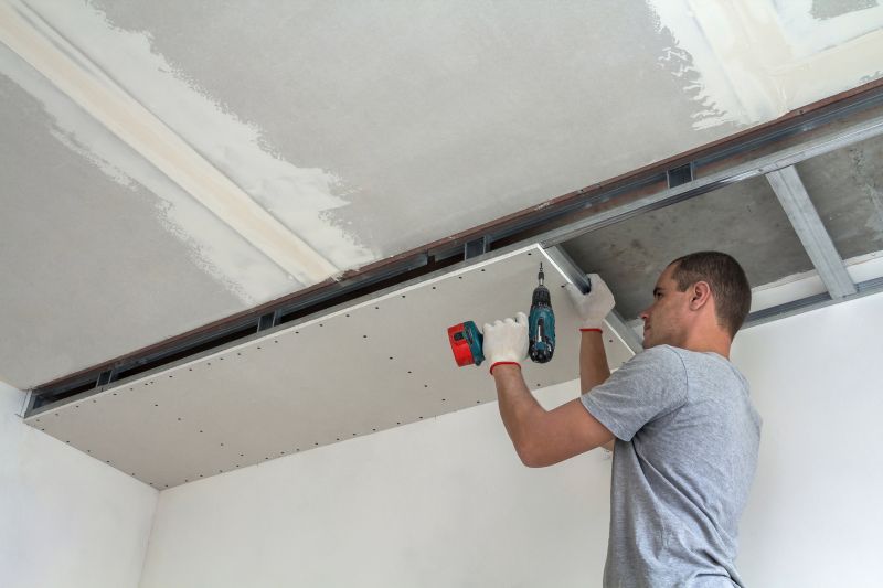 Ceiling Drywall Replacement in Overland Park, KS