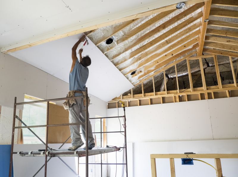 Ceiling Drywall Replacement in Kansas City, MO