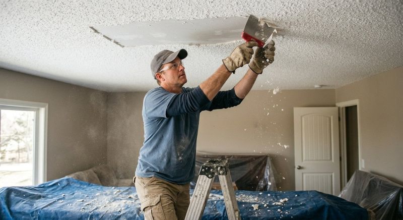 Ceiling Scraping in Chandler, AZ