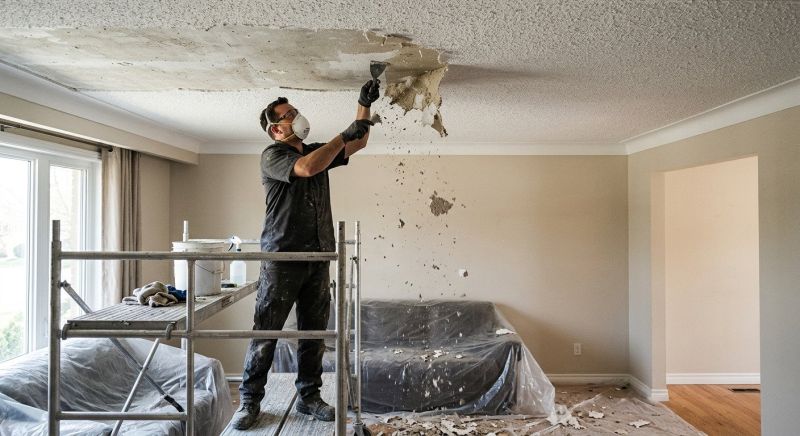 Ceiling Scraping in Georgetown, TX