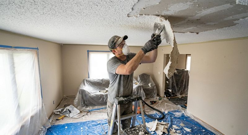 Ceiling Scraping in Georgetown, TX