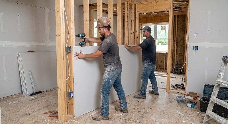 Drywall Construction in Conroe, TX