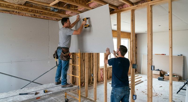 Drywall Hanging in Wilmington, NC