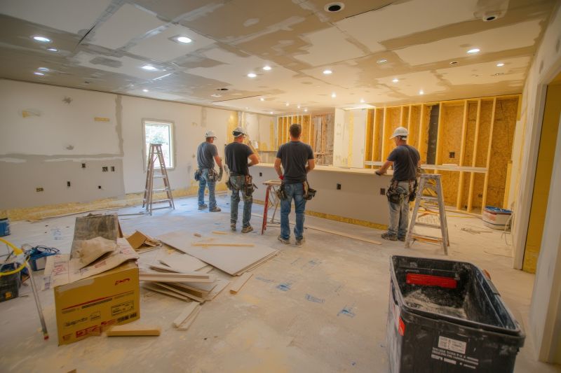 Kitchen Drywall Installation in Denver County, CO