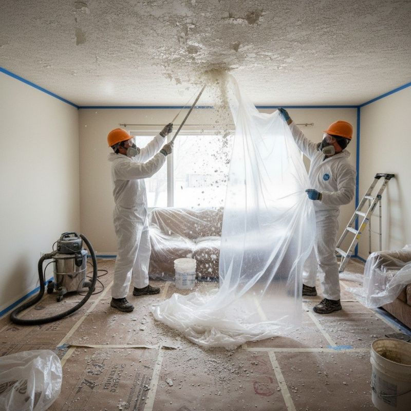 Knockdown Ceiling Removal in Boulder, CO