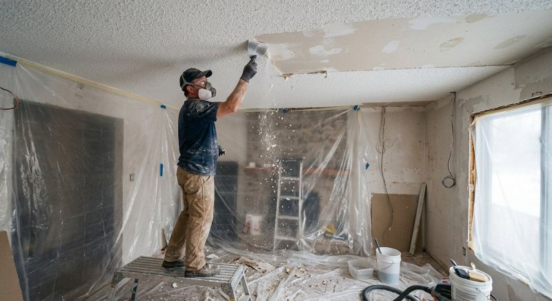 Stipple Ceiling Removal in Denver County, CO