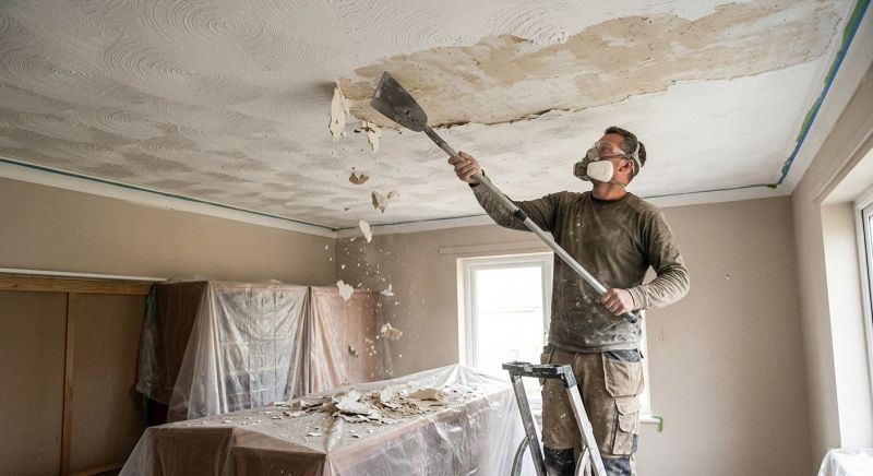 Stipple Ceiling Removal in Kansas City, MO