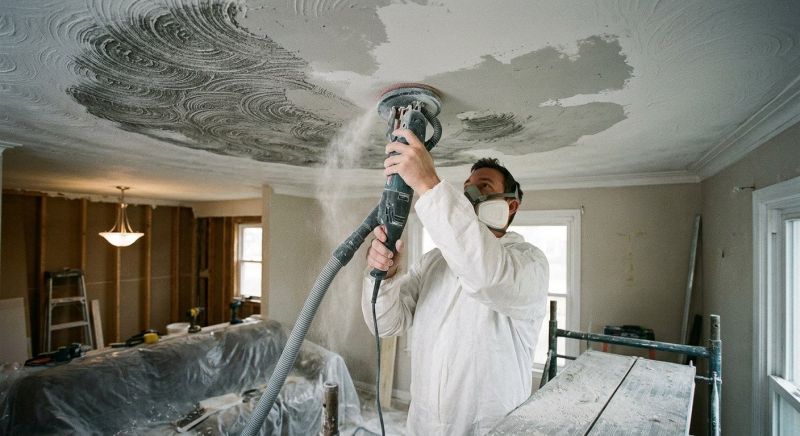 Swirl Ceiling Removal in Kansas City, KS