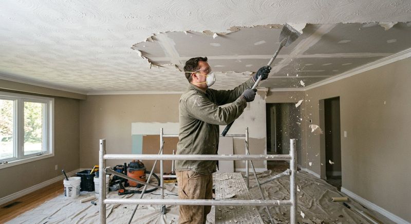 Swirl Ceiling Removal in Terre Haute, IN