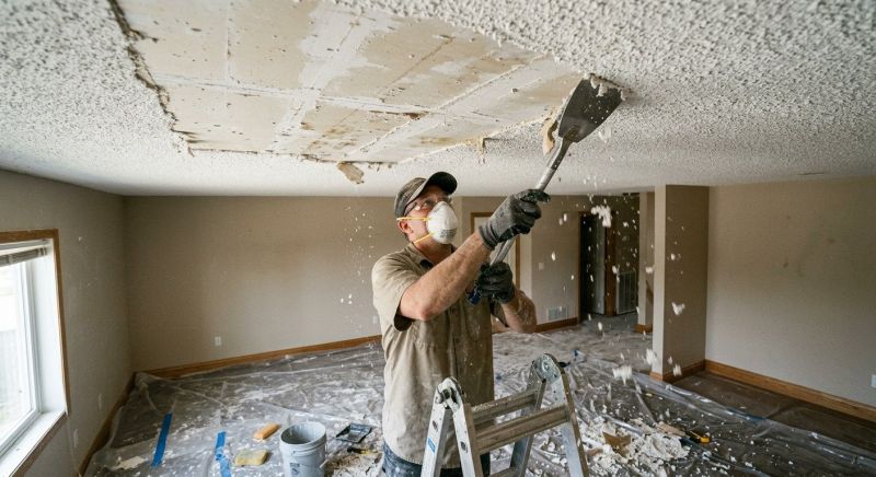 Textured Ceiling Removal in Alpharetta, GA