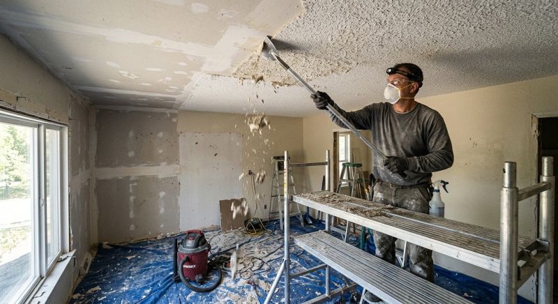 Textured Ceiling Removal in Alpharetta, GA